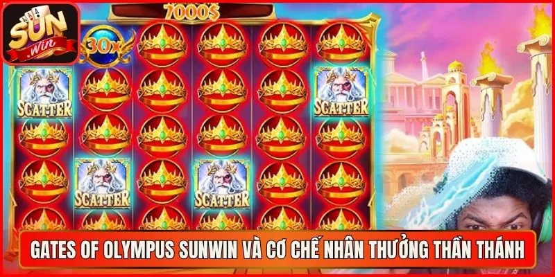 Gates of Olympus Sunwin và cơ chế nhân thưởng thần thánh