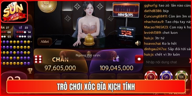 Trò chơi xóc đĩa kịch tính